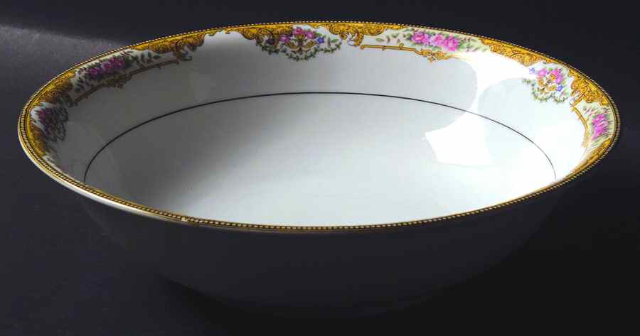 ROT245 9" Round Vegetable Bowl by Royal Tettau-1
