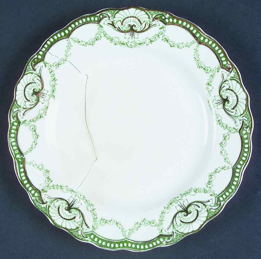 Georgian Green Salad Plate by Ridgway (Ridgways)-1