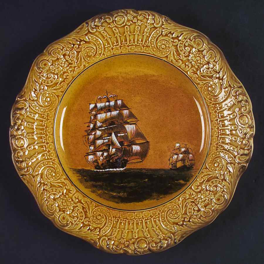 Seven Seas, The Luncheon Plate by Ridgway (Ridgways)-1