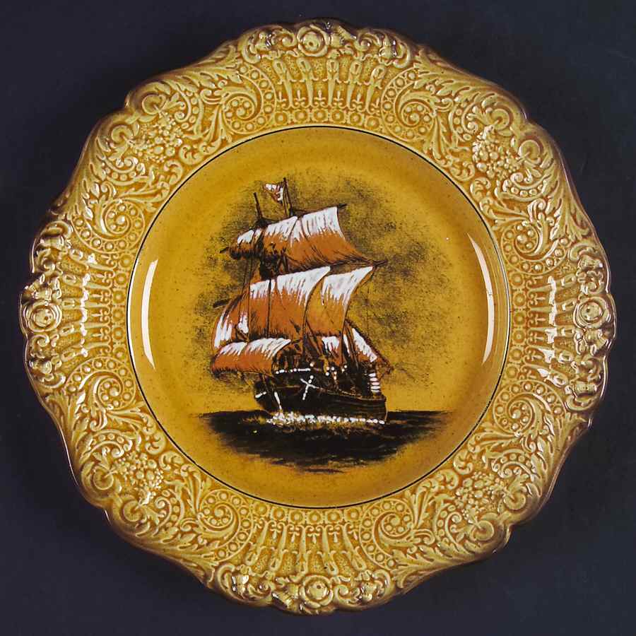 Seven Seas, The Salad Plate by Ridgway (Ridgways)-1