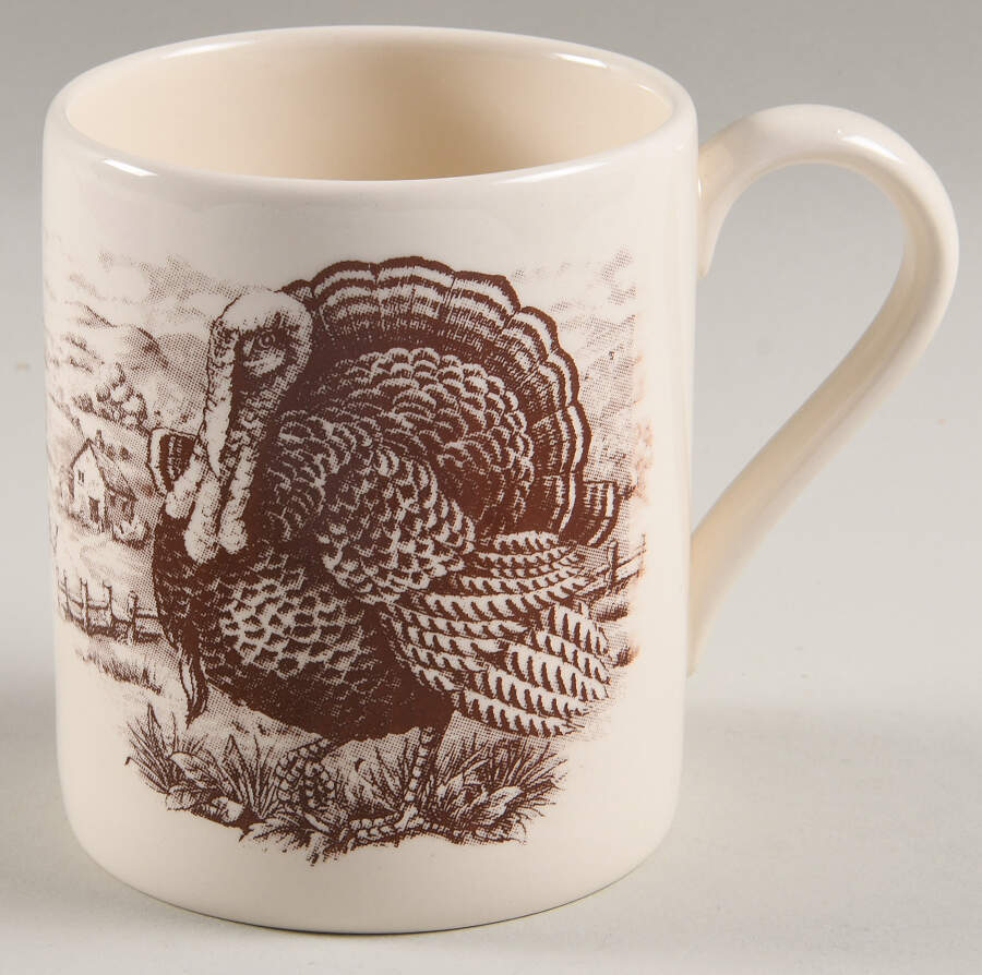 Turkey Brown Mug by Royal Stafford-1