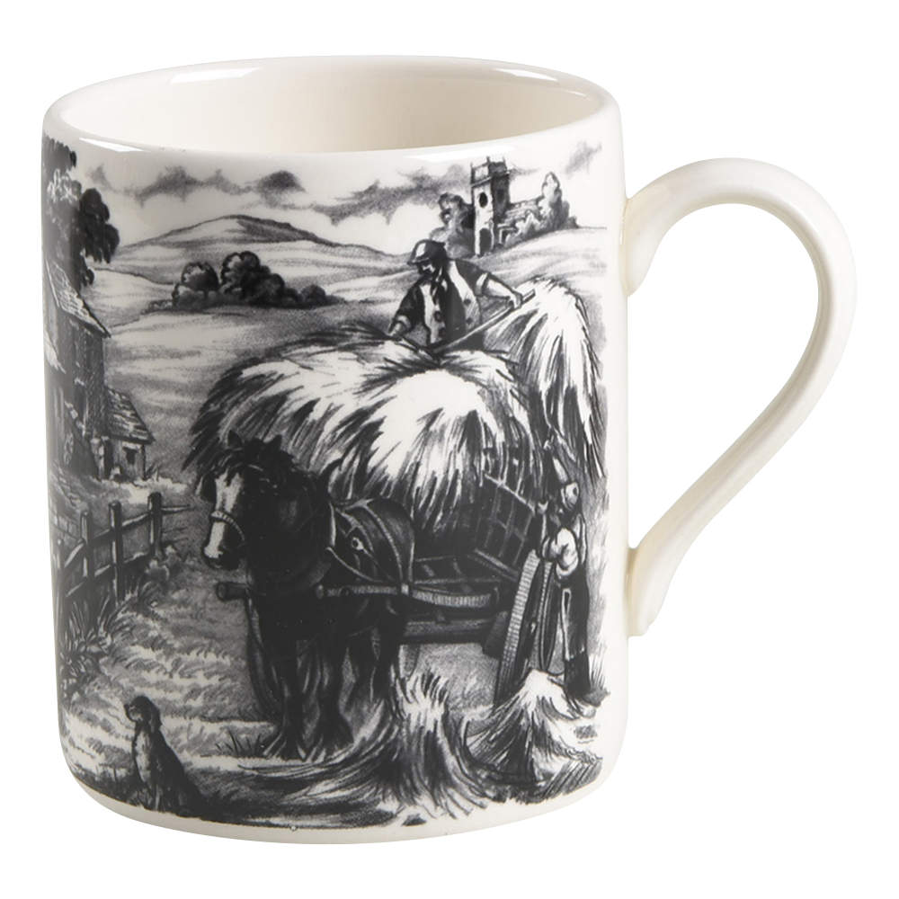 Hayride Black Mug by Royal Stafford-1