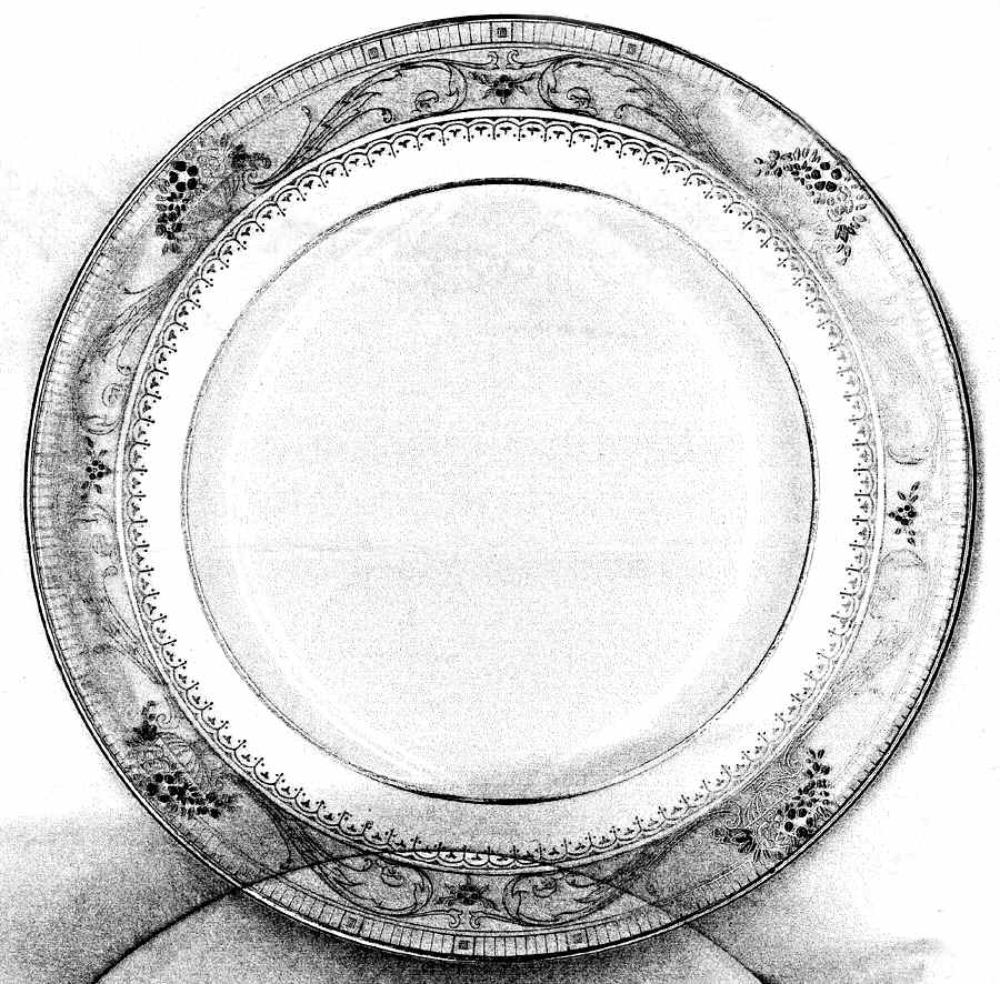 Z353 Bread & Butter Plate by Royal Worcester-1