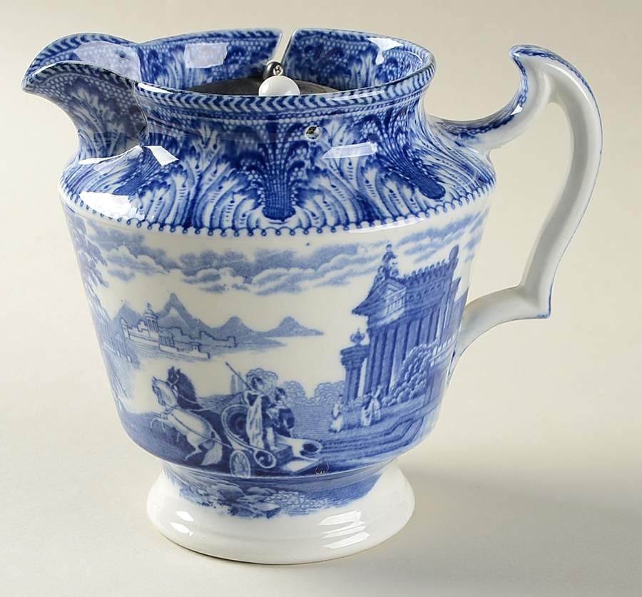 ROC172 10 Oz Pitcher w/Metal Lid by Royal Cauldon-1