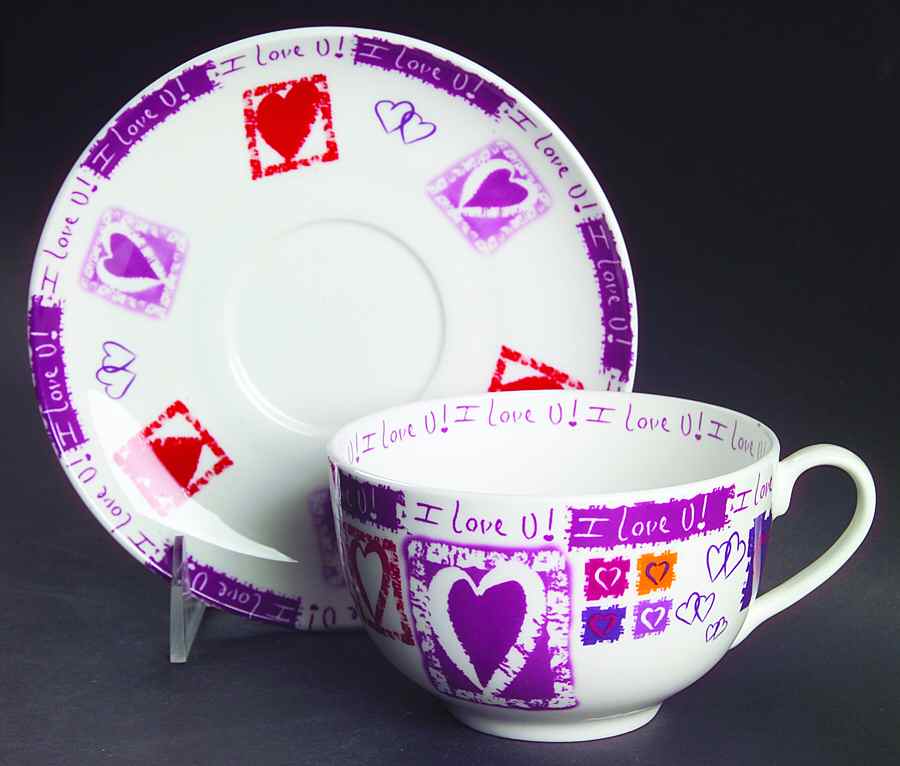 Vip Cup & Saucers Jumbo Cup & Saucer Set by Royal Worcester-1