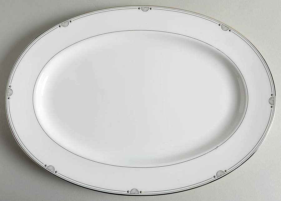 Trendsetter 14" Oval Serving Platter by Royal Doulton-1