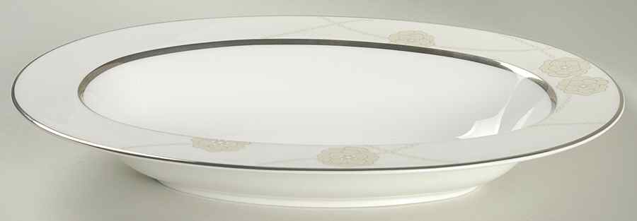 Enchantment 11" Oval Vegetable Bowl by Royal Doulton-1