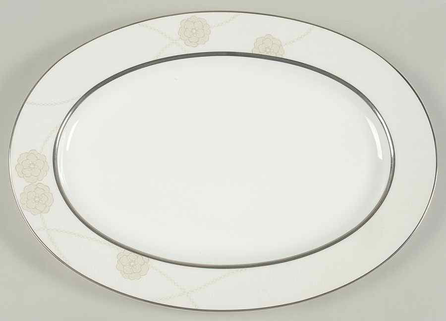 Enchantment 14" Oval Serving Platter by Royal Doulton-1