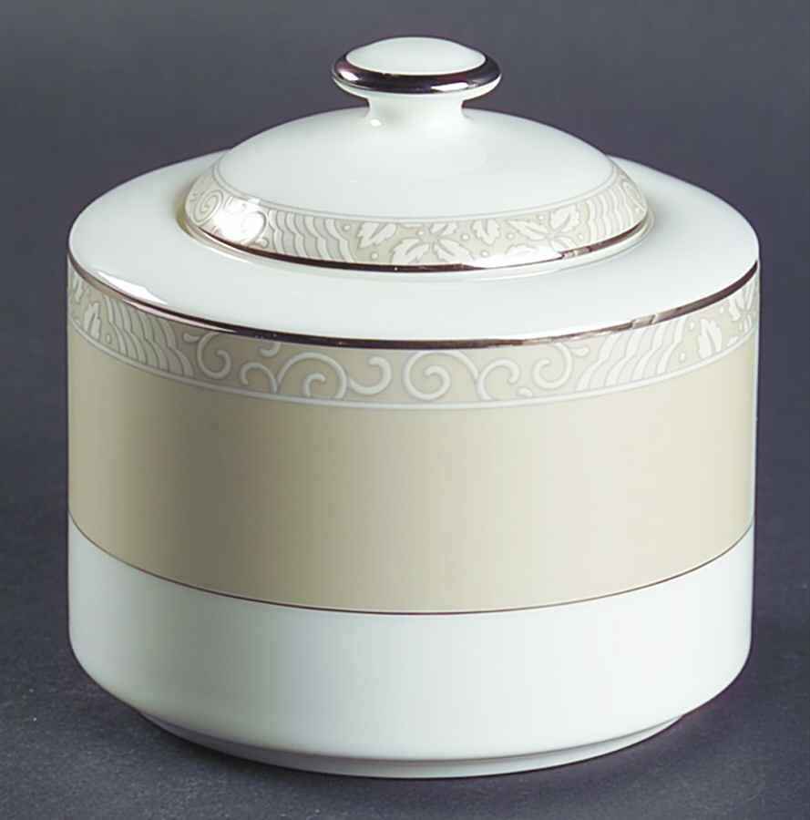 Cashmere Sugar Bowl & Lid by Royal Doulton-1