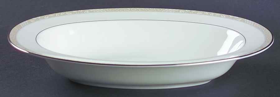 Cashmere 11" Oval Vegetable Bowl by Royal Doulton-1