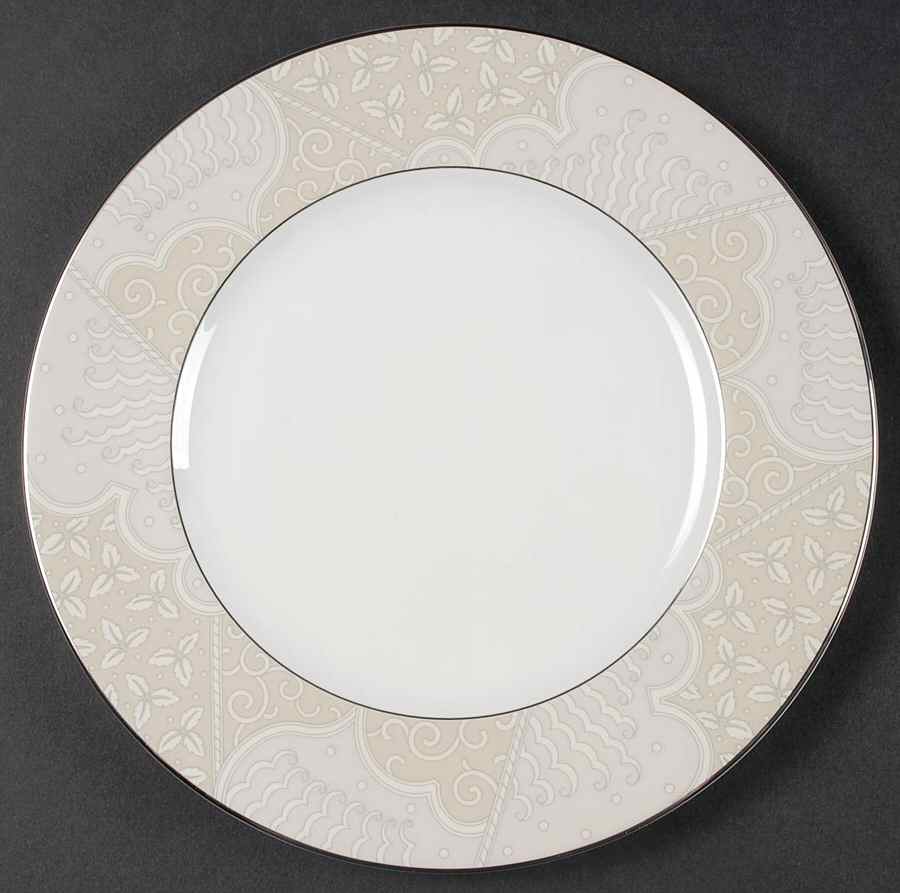 Cashmere Accent Luncheon Plate by Royal Doulton-1