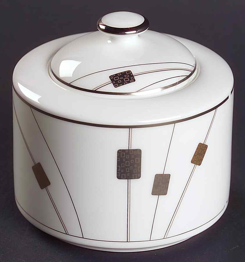 Abacus Sugar Bowl & Lid by Royal Doulton-1
