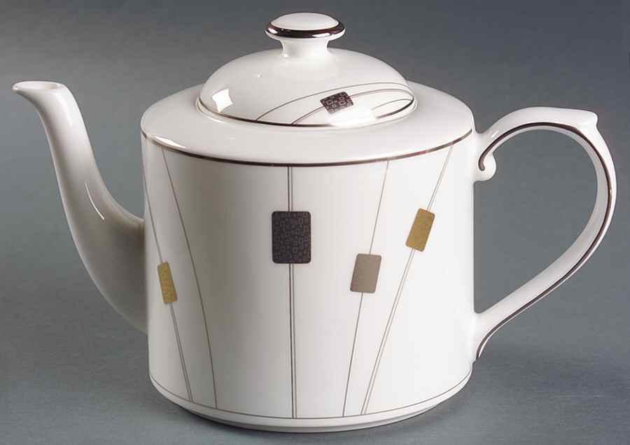 Abacus Teapot & Lid by Royal Doulton-1