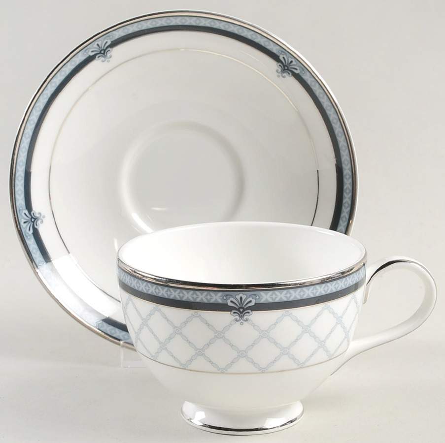 Countess Footed Cup & Saucer Set by Royal Doulton-1