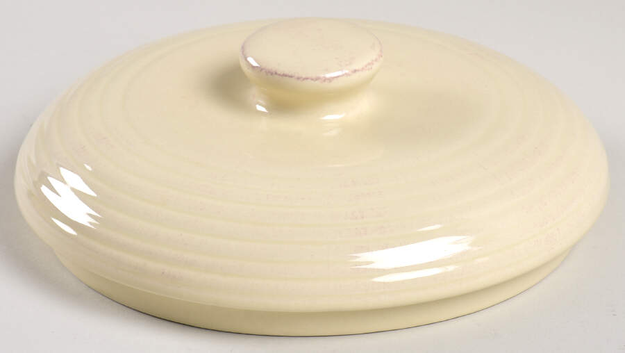 Bellini Cream Lid for 1.5 Qt Round Casserole by Roscher & Co-1