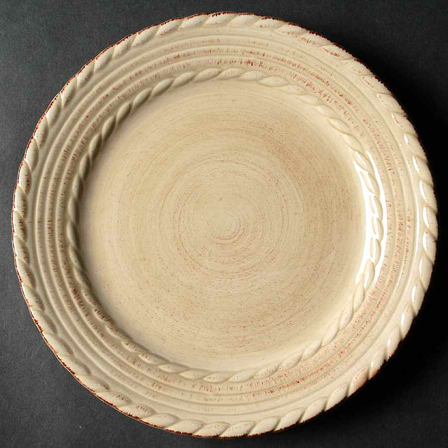 Bellini Cream Salad Plate by Roscher & Co-1