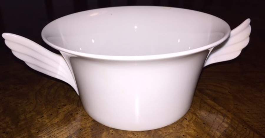 Ikarus White Flat Cream Soup Bowl by Rosenthal - Continental-1