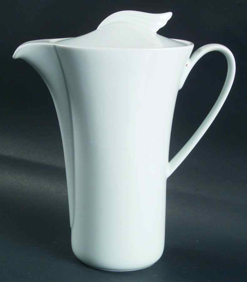 Ikarus White Coffee Pot & Lid by Rosenthal - Continental-1