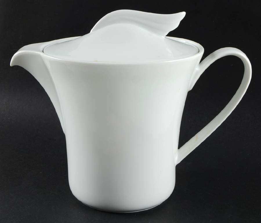 Ikarus White Teapot & Lid by Rosenthal - Continental-1