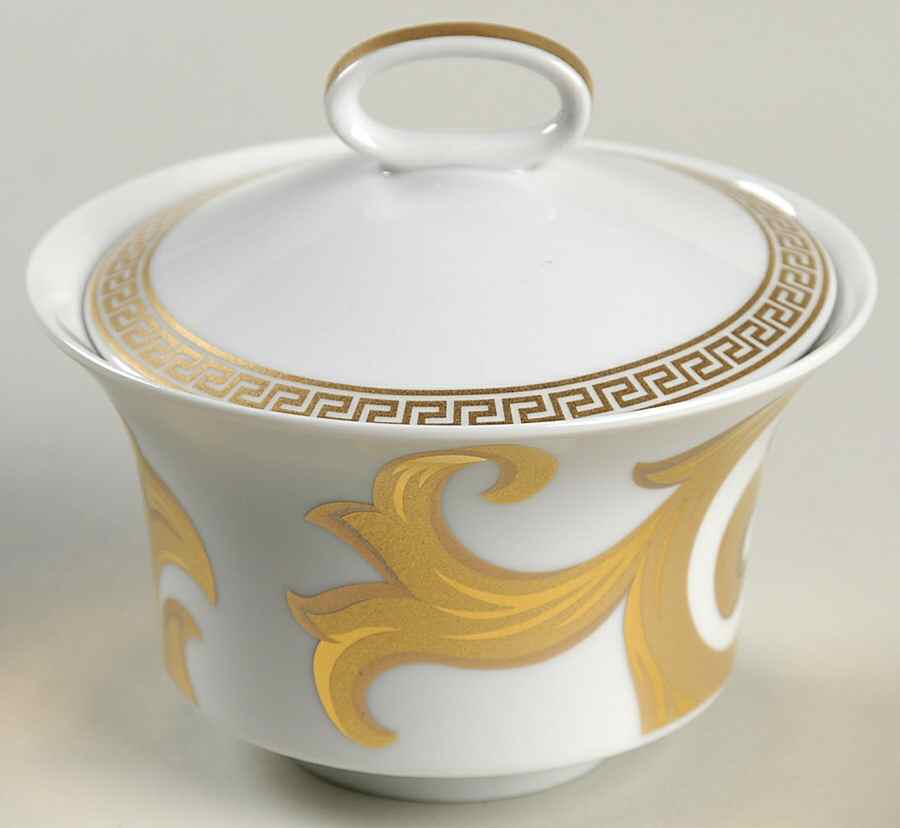 Arabesque Gold Sugar Bowl & Lid by Rosenthal - Continental-1