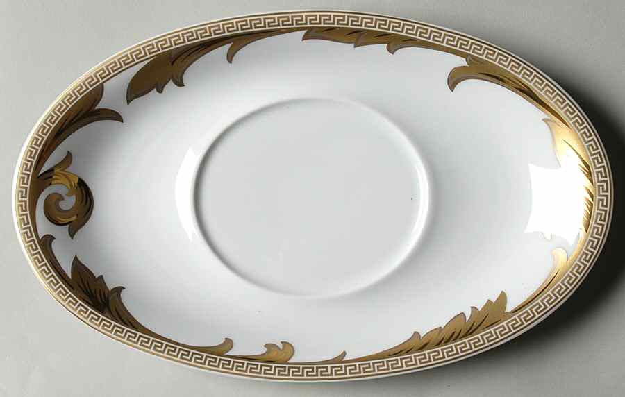 Arabesque Gold Underplate for Gravy Boat by Rosenthal - Continental-1