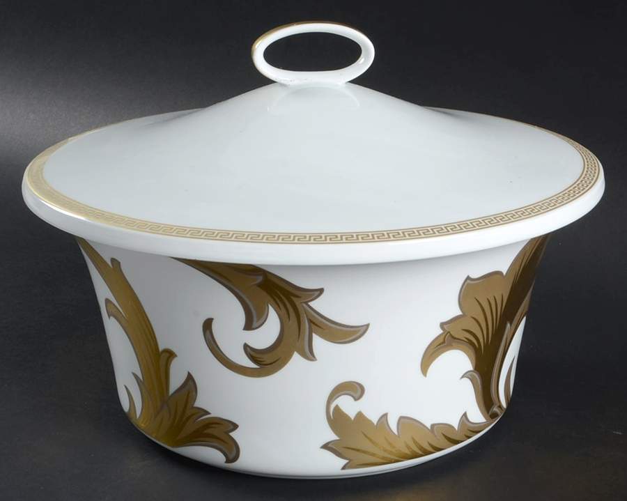 Arabesque Gold Round Covered Vegetable by Rosenthal - Continental-1
