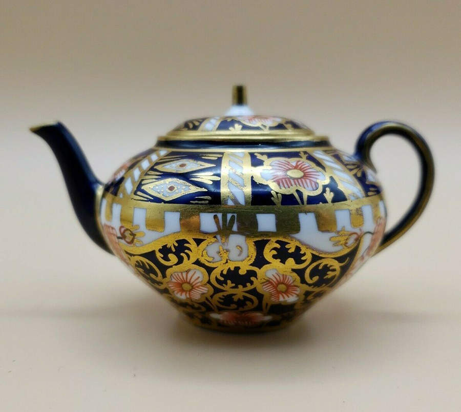 6299 Individual Teapot & Lid by Royal Crown Derby-1