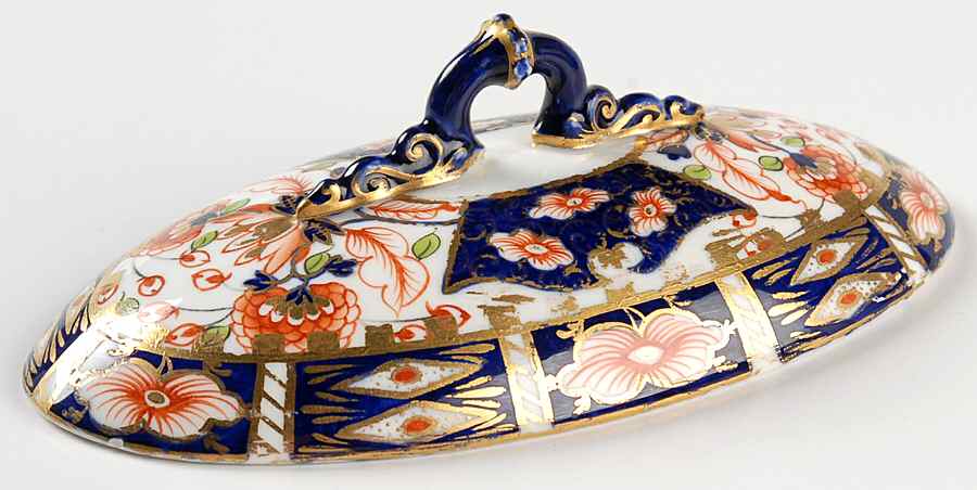 6299 Lid for Oval Box by Royal Crown Derby-1