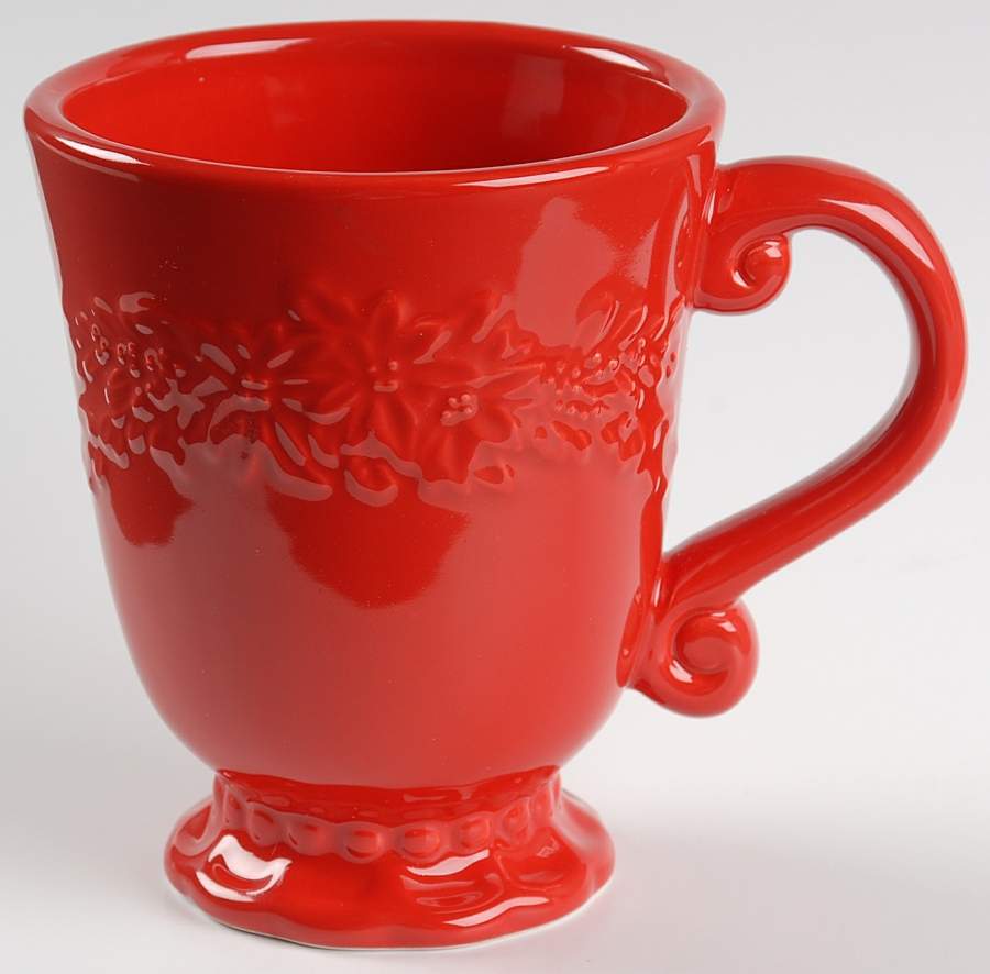 Poinsettia Collection Mug by Roscher & Co-1