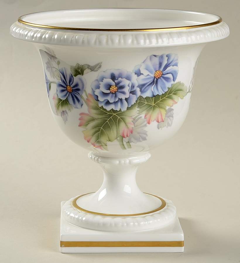 Florena 6" Footed Vase by Royal Worcester-1
