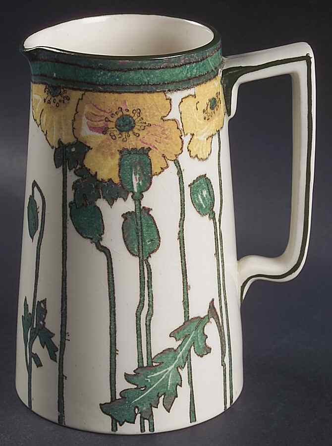Poppies B (Multisided, Yellow) 30 Oz Pitcher by Royal Doulton-1