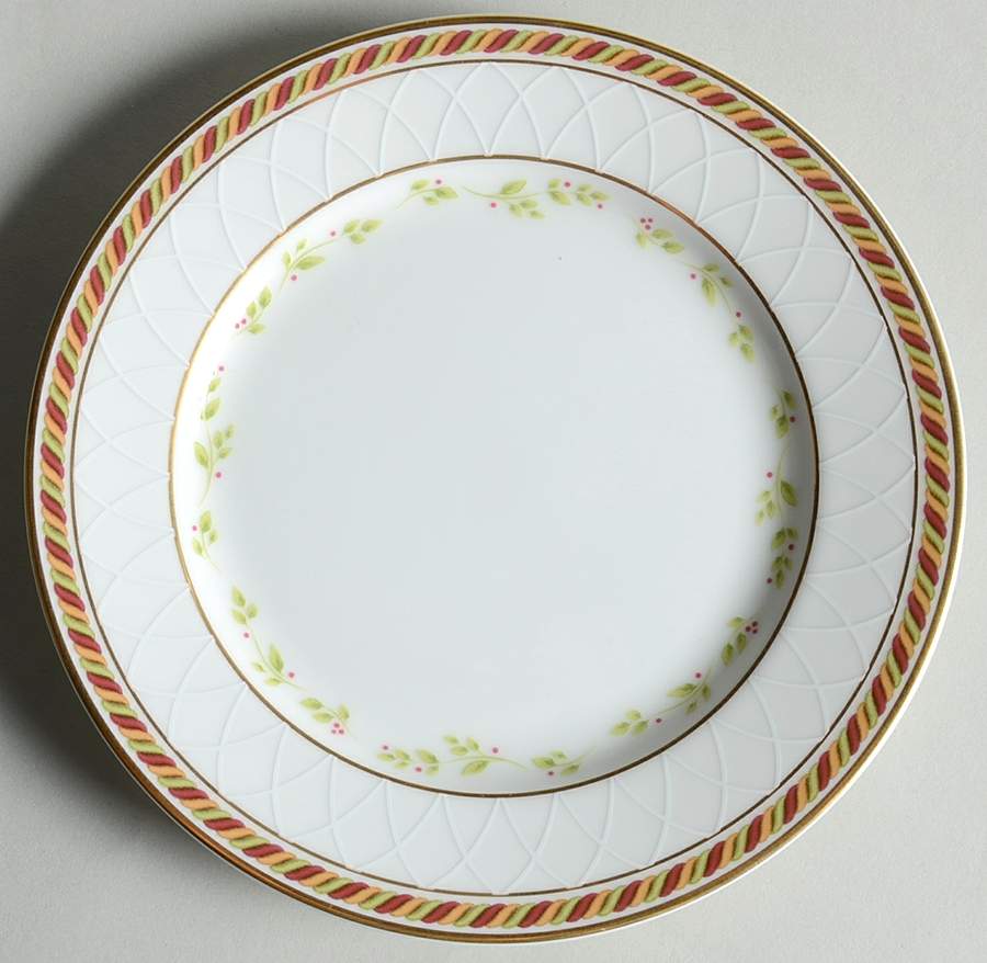 Seasons of Colour White Bread & Butter Plate by Royal Albert-1