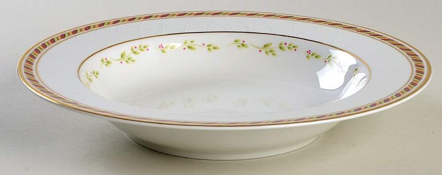 Seasons of Colour White Large Rim Soup Bowl by Royal Albert-1