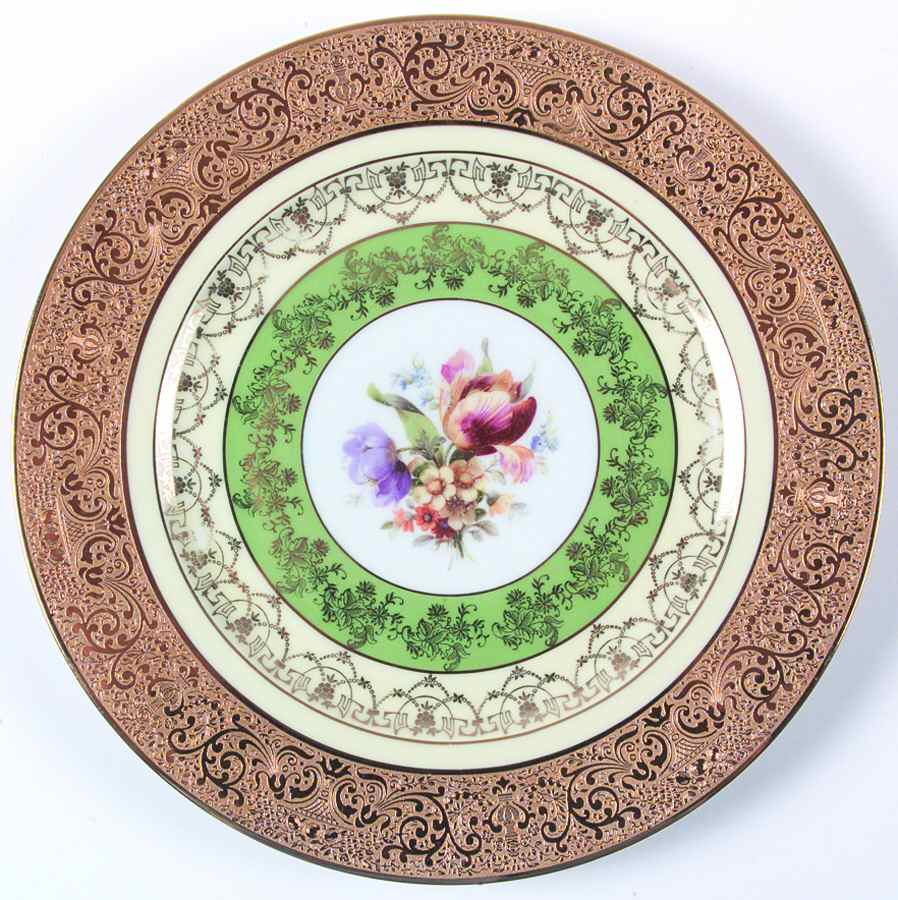 RCQ10 Service Plate (Charger) by Royal China (made in France)-1