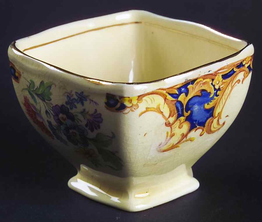 A6045-1 Ascot Straight Open Sugar Bowl by Royal Winton-1