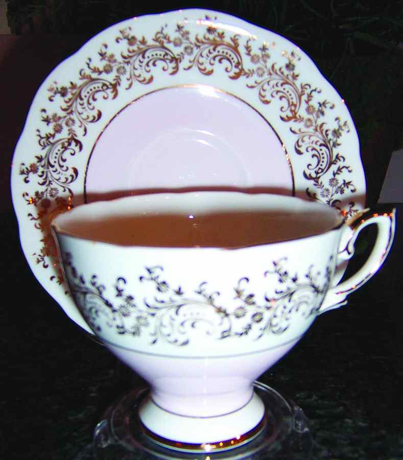 2535 Footed Cup & Saucer Set by Royal Standard-1
