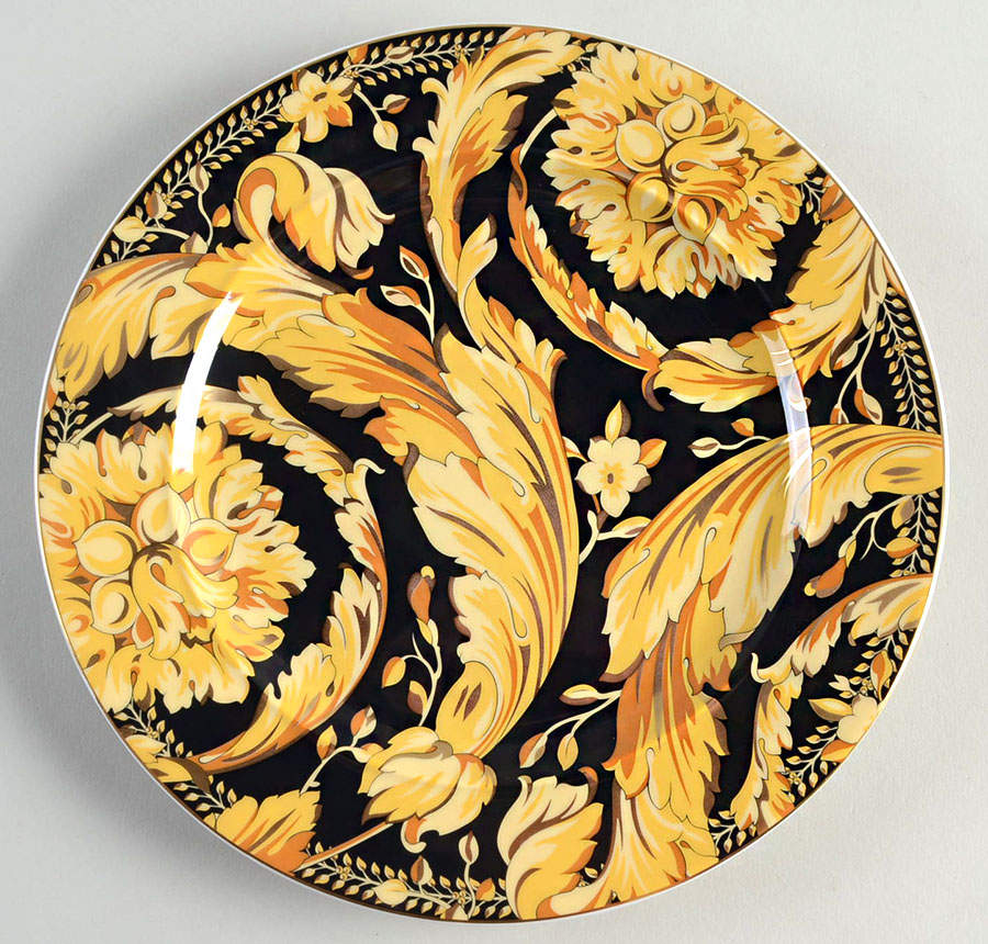 Vanity Salad Plate with 25th Anniversary Backstamp by Rosenthal - Continental-1