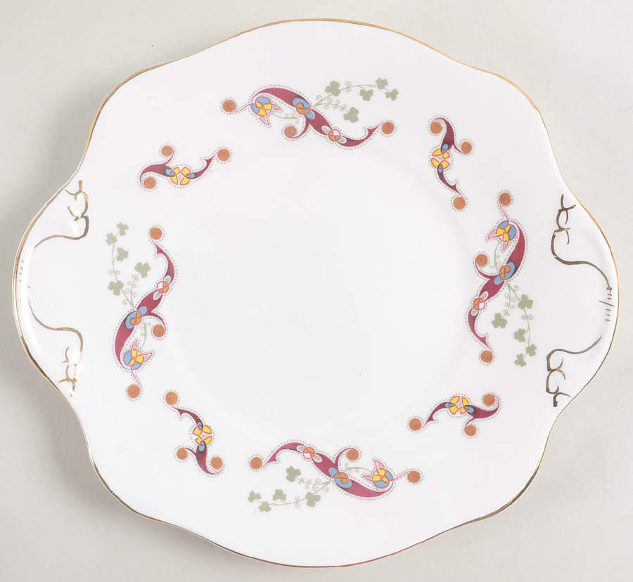Clonmacnoise Square Handled Cake Plate by Royal Tara-1