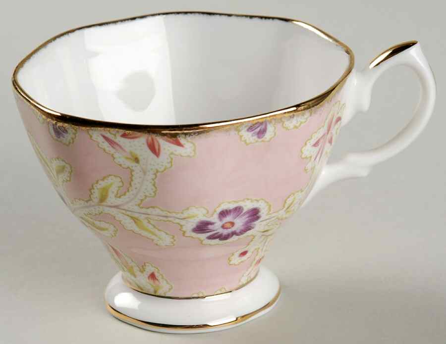 Vintage Floral Collection Footed Cup by Royal Albert-1
