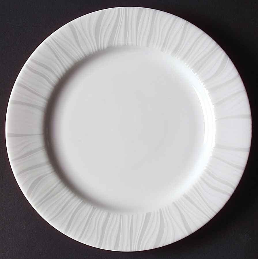 Mirage (White on White) Salad Plate by Royal Worcester-1