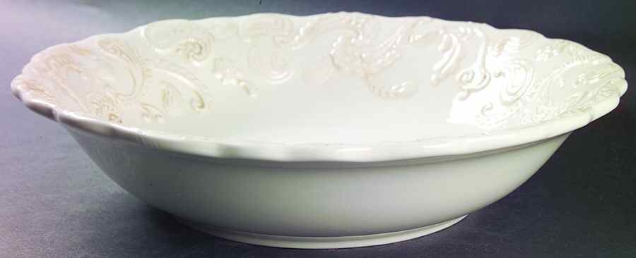 Paisley 12" Large Salad Serving Bowl by Roscher & Co-1