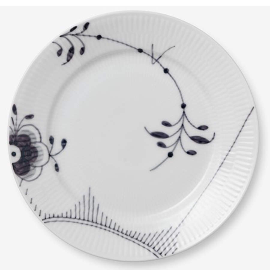 Mega Black Dessert/Pie Plate by Royal Copenhagen-1