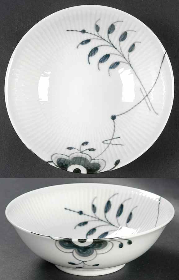 Mega Black Coupe Cereal Bowl by Royal Copenhagen-1