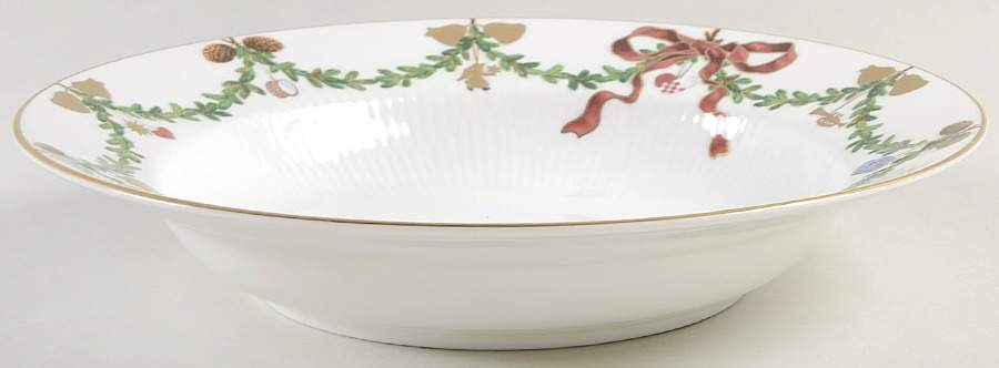 Star Fluted Large Rim Soup Bowl by Royal Copenhagen-1