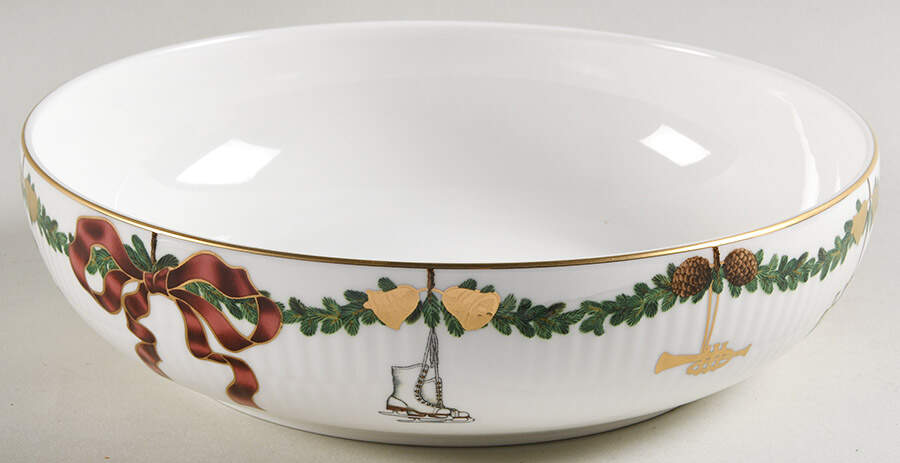 Star Fluted Round Vegetable No Lid by Royal Copenhagen-1