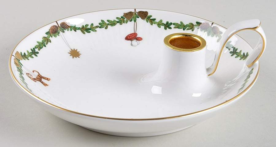 Star Fluted 2" Candlestick by Royal Copenhagen-1
