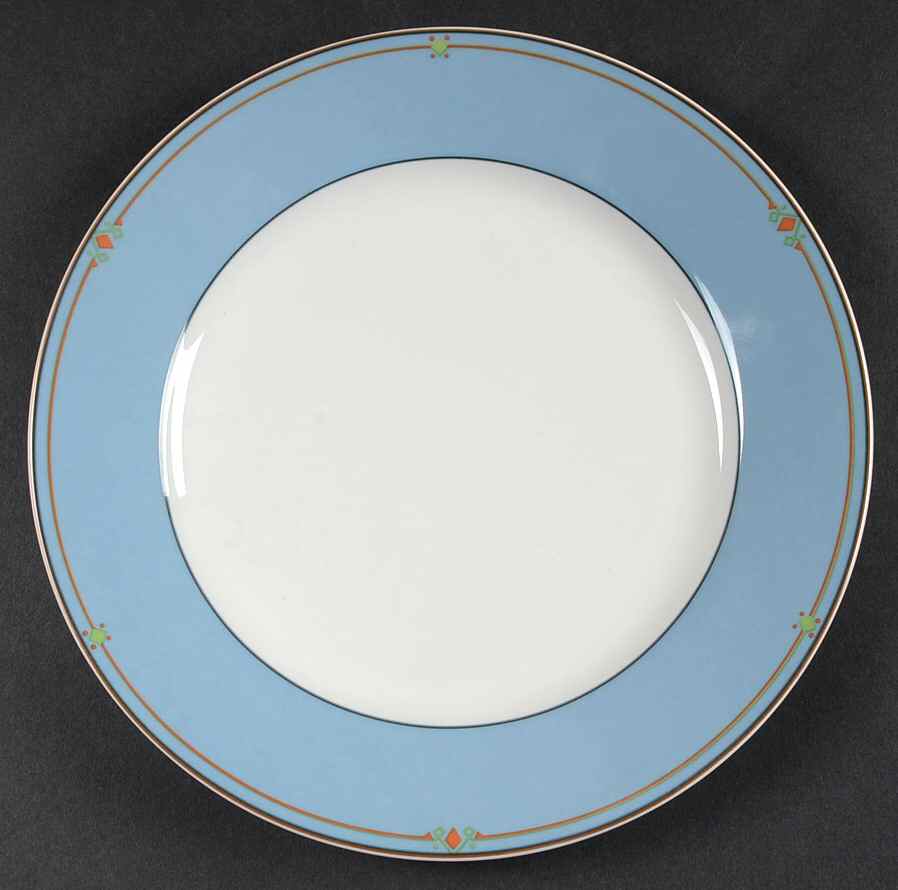 Blue Trend Salad Plate by Royal Doulton-1
