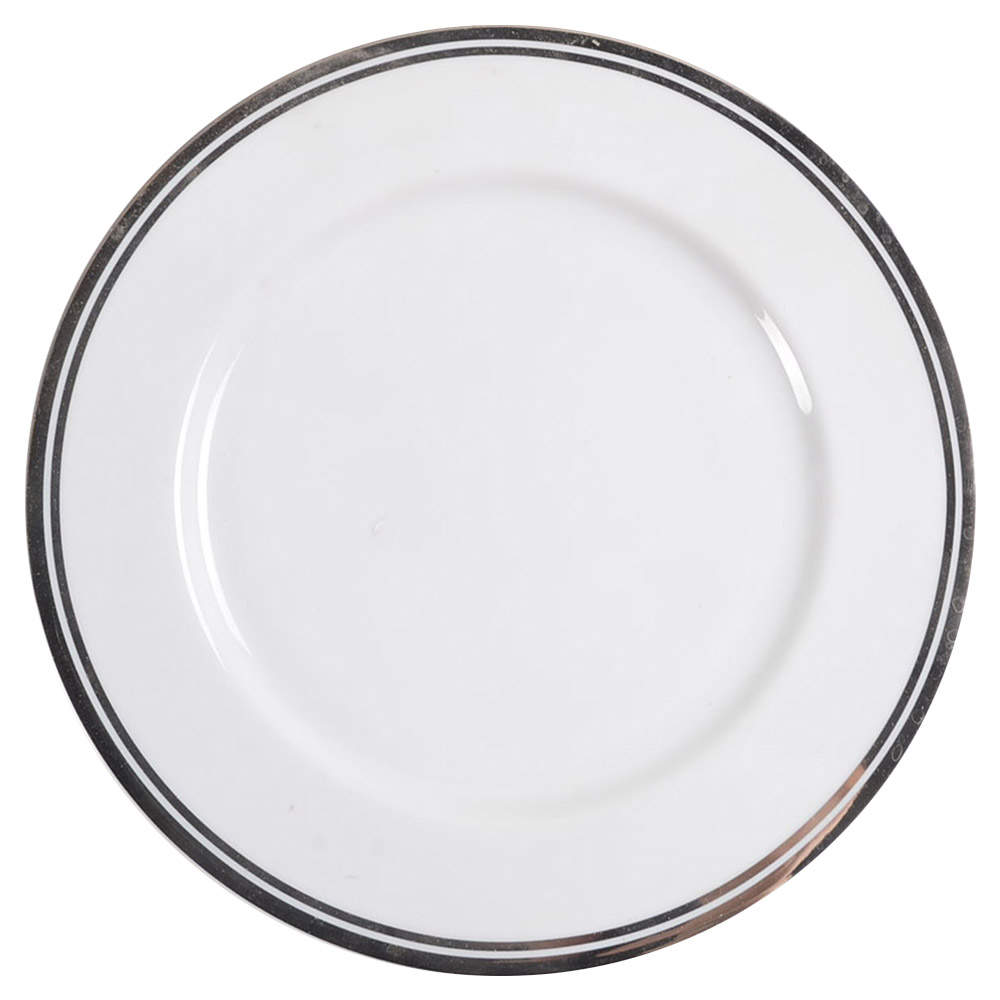 Pure Platinum Dinner Plate by Royal Doulton-1