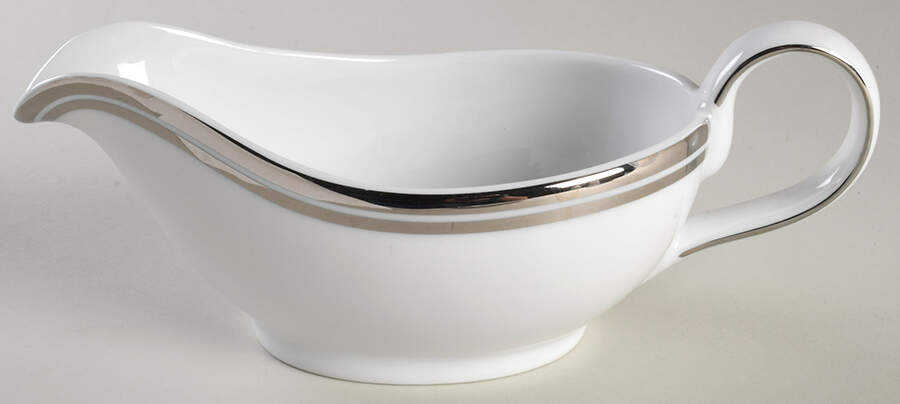 Pure Platinum Gravy Boat by Royal Doulton-1