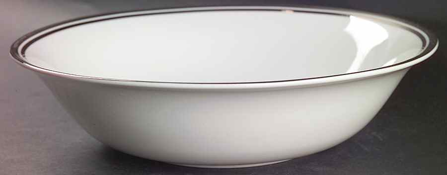Pure Platinum 10" Round Vegetable Bowl by Royal Doulton-1